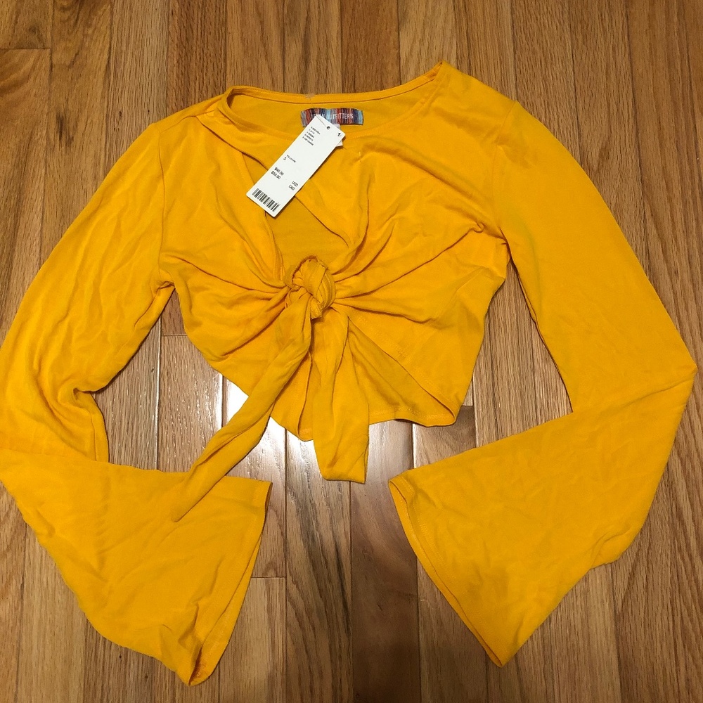 Urban Outfitters tie-front cardigan